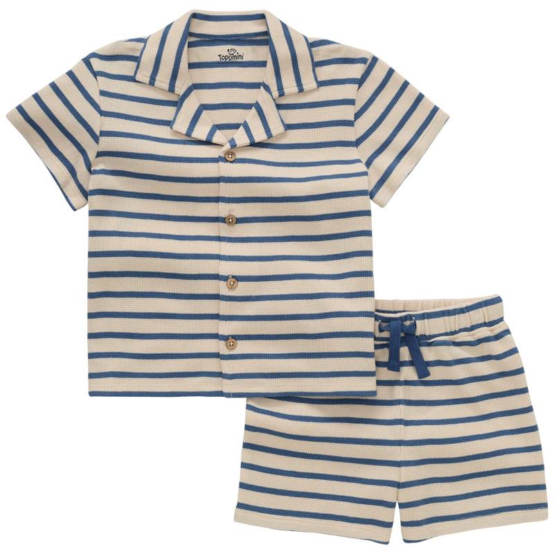 Baby Shorty im Ringel-Look von Topomini