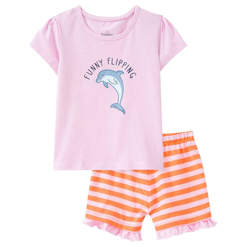 Baby Shorty mit Delfin-Print von Topomini
