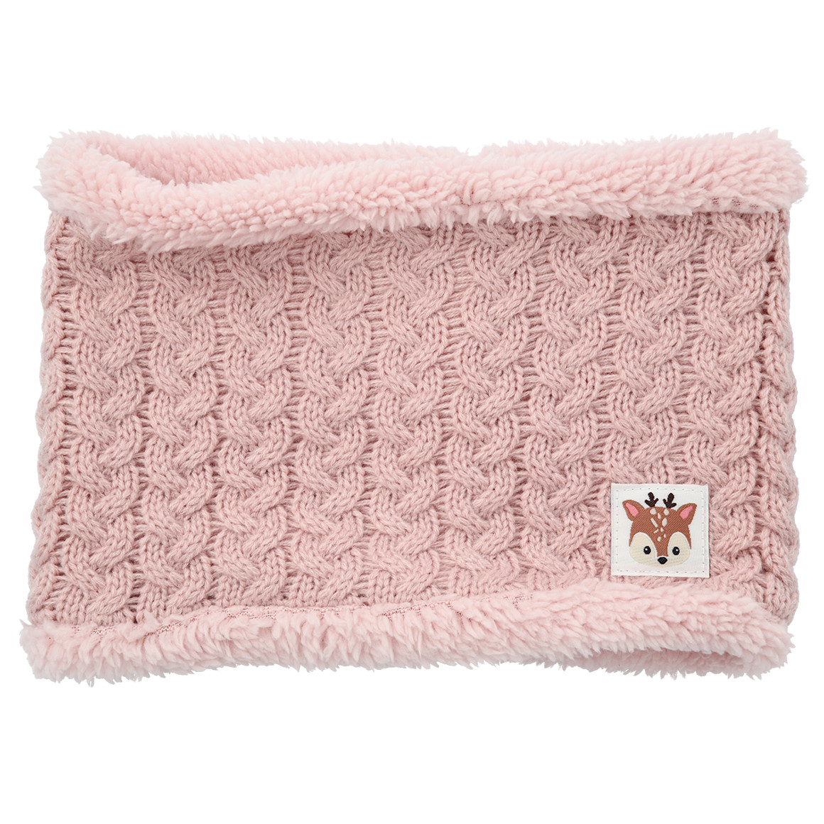 Baby Snood mit Zopfmuster von Topomini