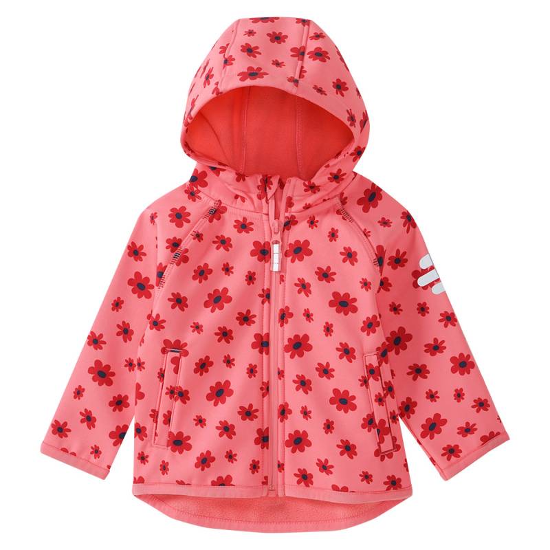 Baby Softshelljacke  mit Blümchen-Print von Topomini