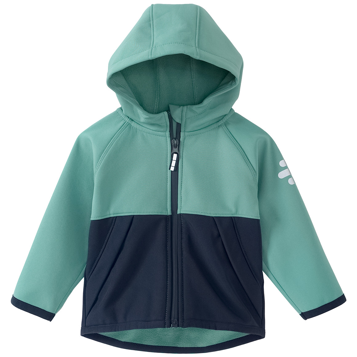Baby Softshelljacke mit Flächenteiler Baby Softshelljacke mit Flächenteiler von Topomini
