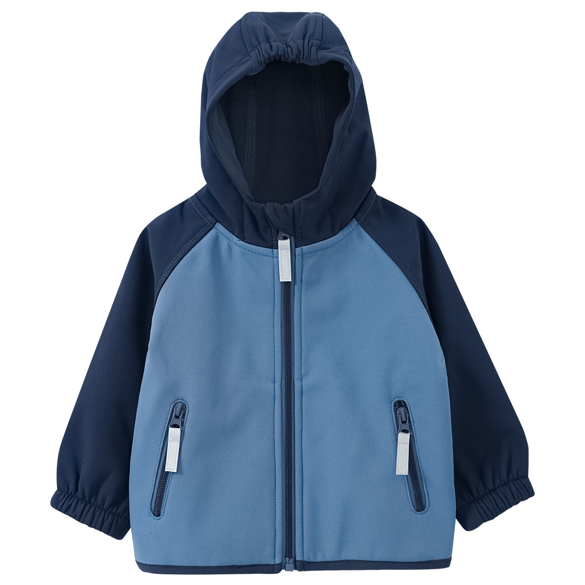 Baby Softshelljacke mit Kapuze von Topomini