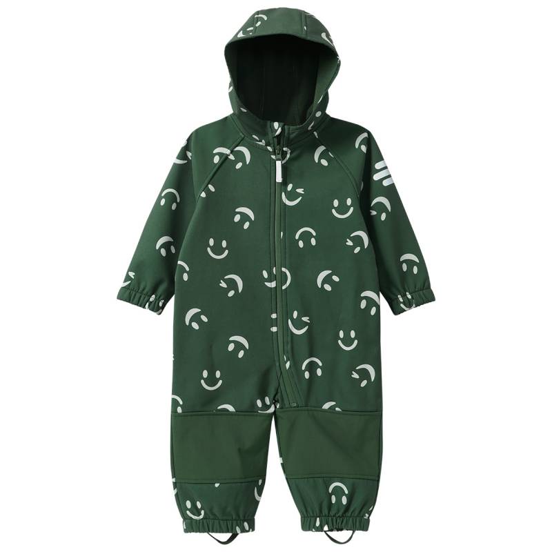 Baby Softshelloverall mit Allover-Print Baby Softshelloverall mit Allover-Print von Topomini
