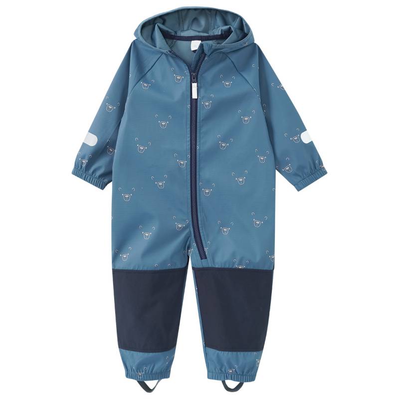 Baby Softshelloverall mit Bär-Allover von Topomini