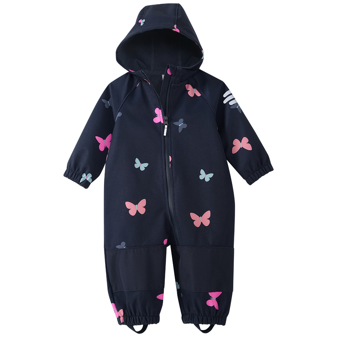 Baby Softshelloverall mit Fleece-Futter von Topomini