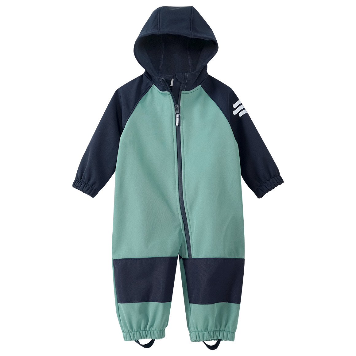Baby Softshelloverall mit Fleece-Futter von Topomini