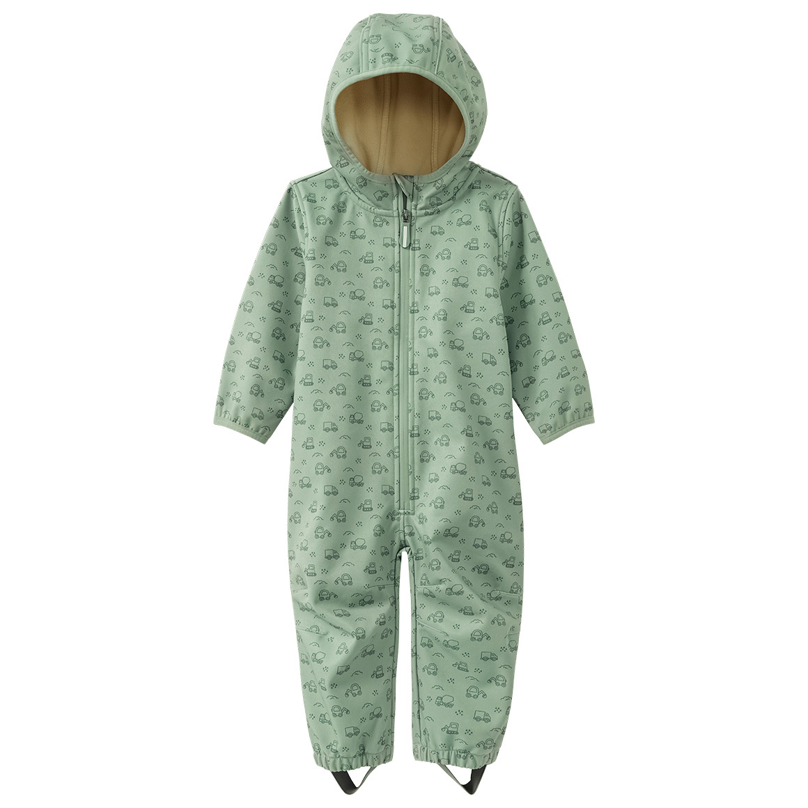 Baby Softshelloverall mit Fleecefutter von Topomini