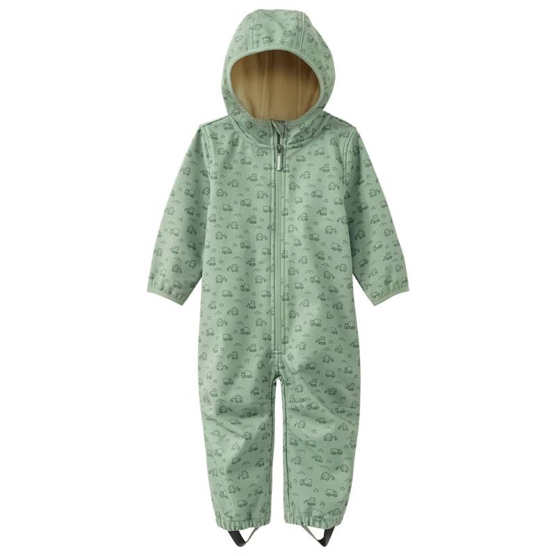 Baby Softshelloverall mit Fleecefutter von Topomini