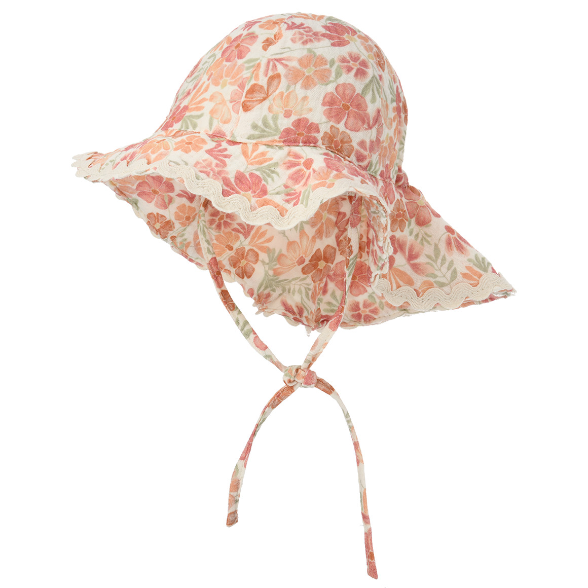 Baby Sonnenhut aus Musselin Baby Sonnenhut aus Musselin von Topomini