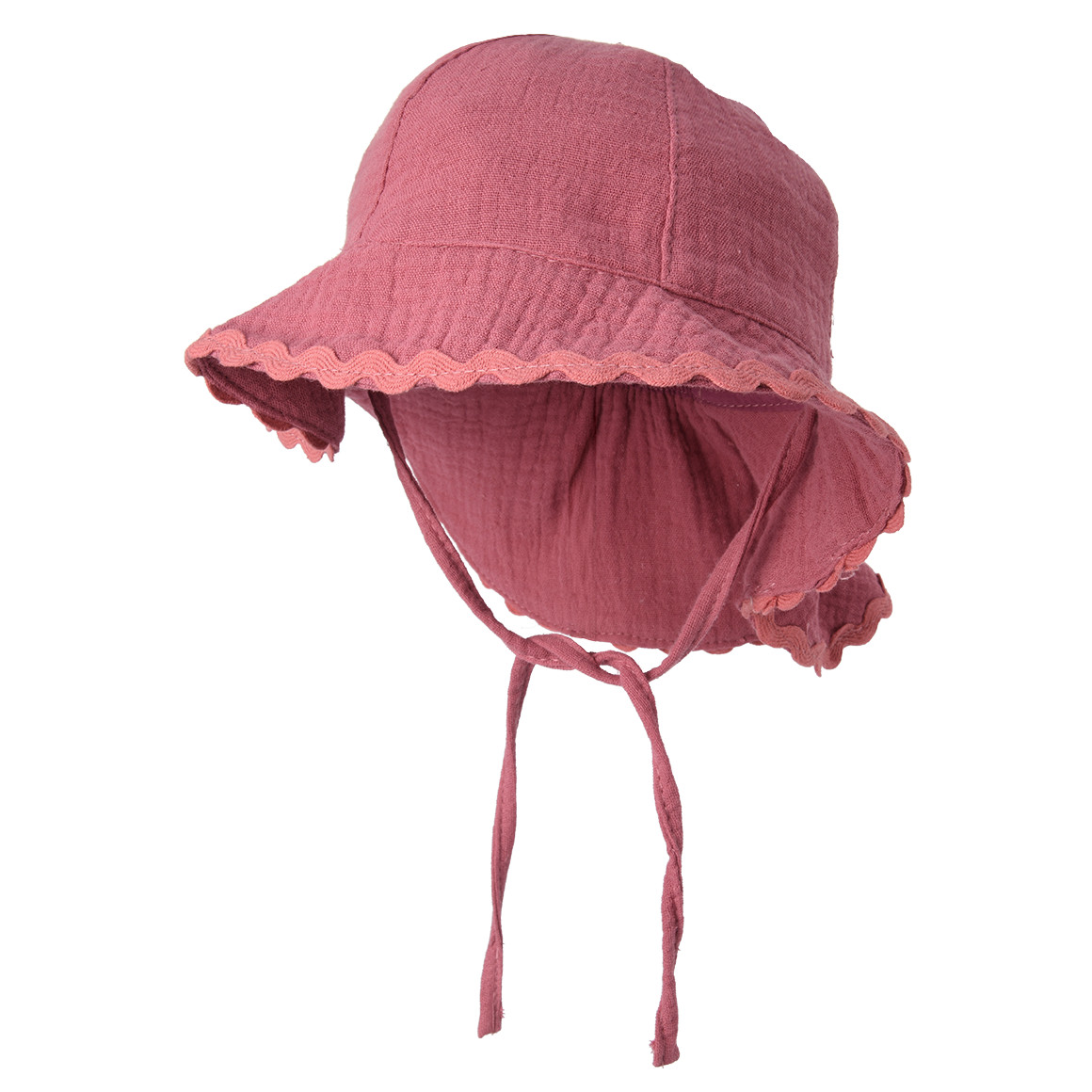 Baby Sonnenhut aus Musselin Baby Sonnenhut aus Musselin von Topomini