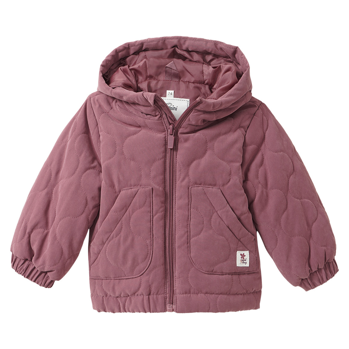 Baby Steppjacke mit Wellensteppung Baby Steppjacke mit Wellensteppung von Topomini