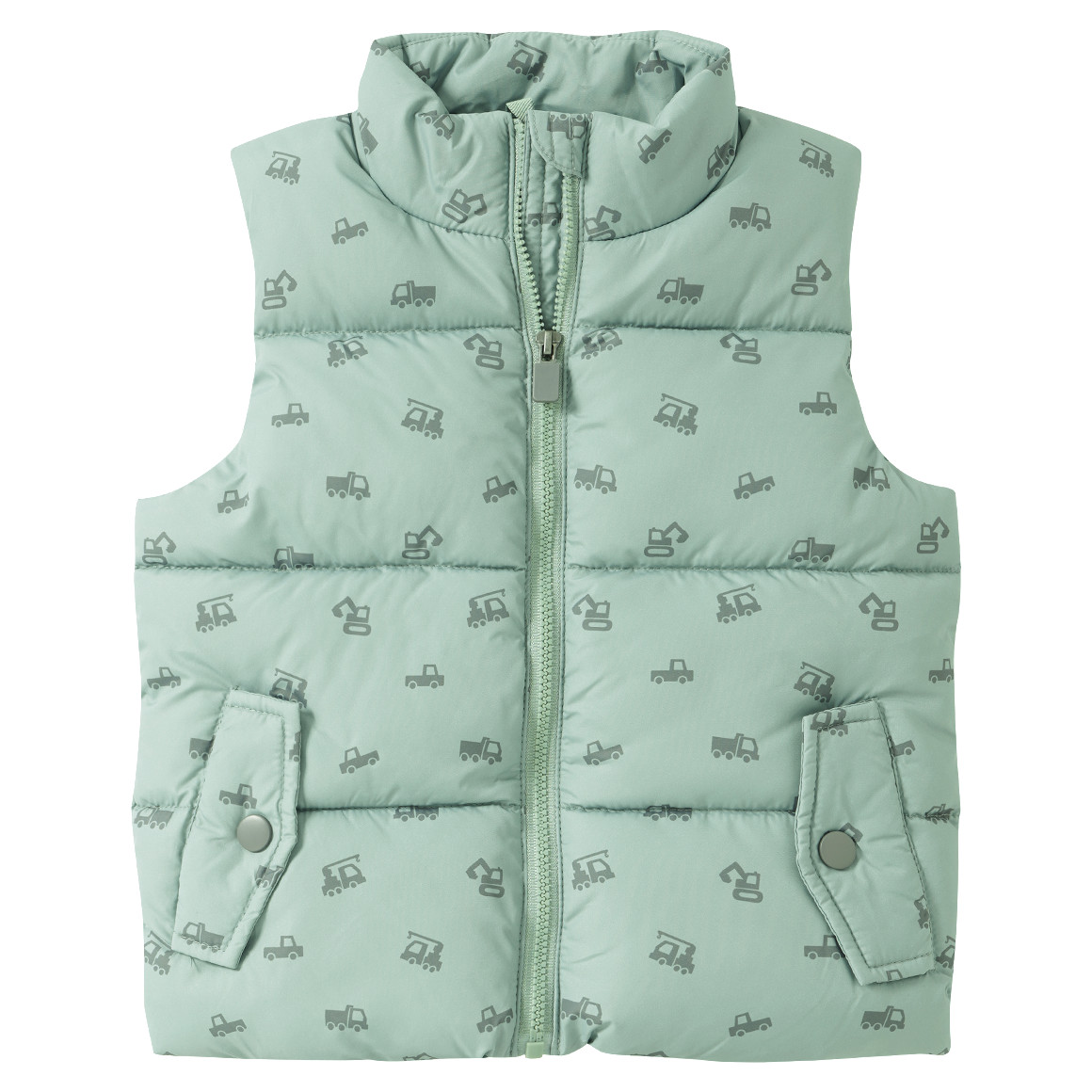 Baby Steppweste mit Stehkragen von Topomini