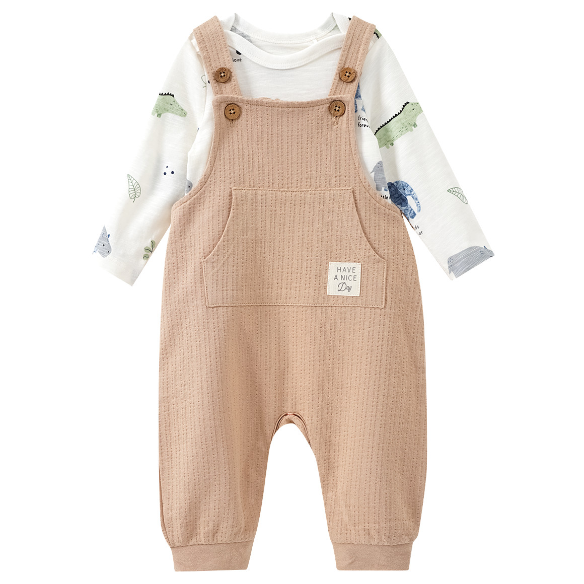 Baby Strampler und Langarmbody im Set von Topomini