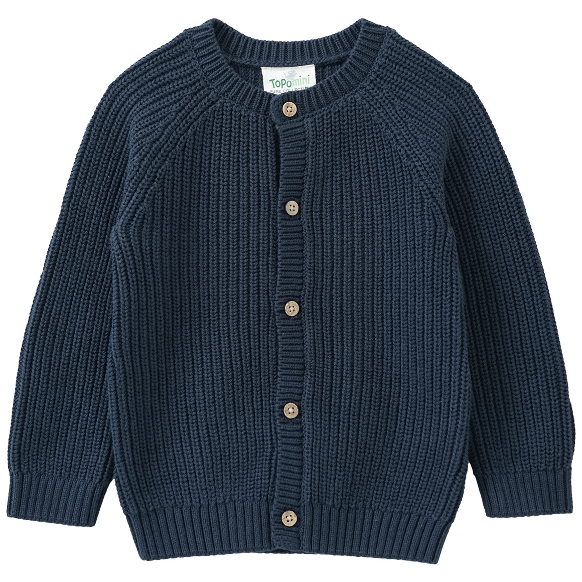 Baby Strickjacke aus Bio-Baumwolle von Topomini