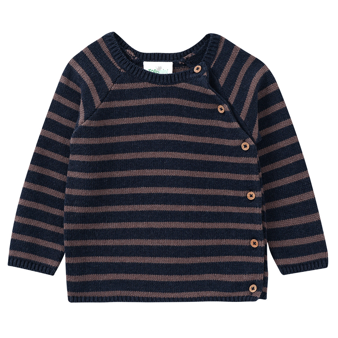 Baby Strickjacke aus Bio-Baumwolle von Topomini