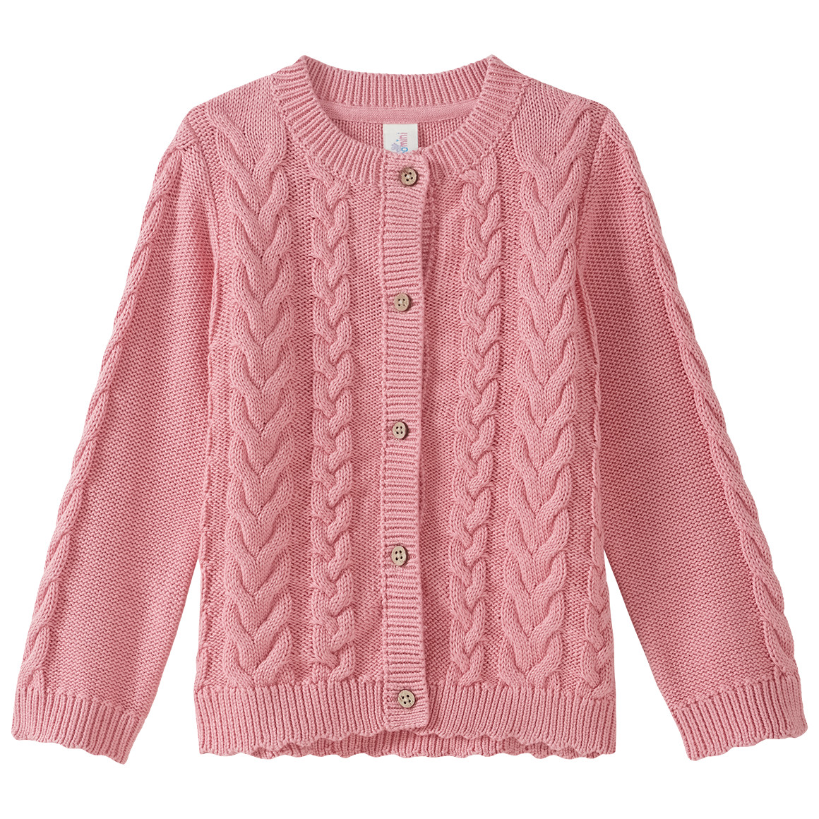 Baby Strickjacke mit Zopfmuster Baby Strickjacke mit Zopfmuster von Topomini