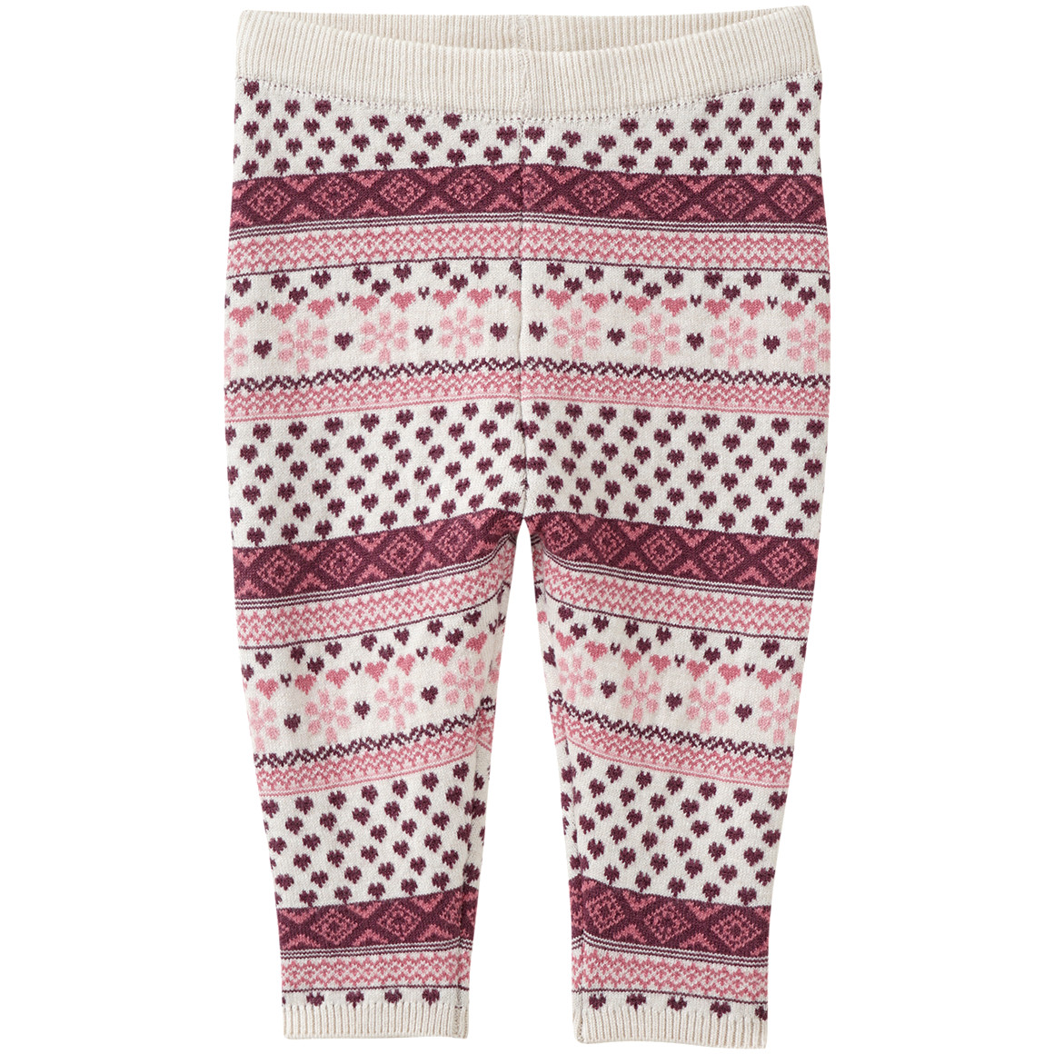 Baby Strickleggings mit Norwegermuster Baby Strickleggings mit Norwegermuster von Topomini