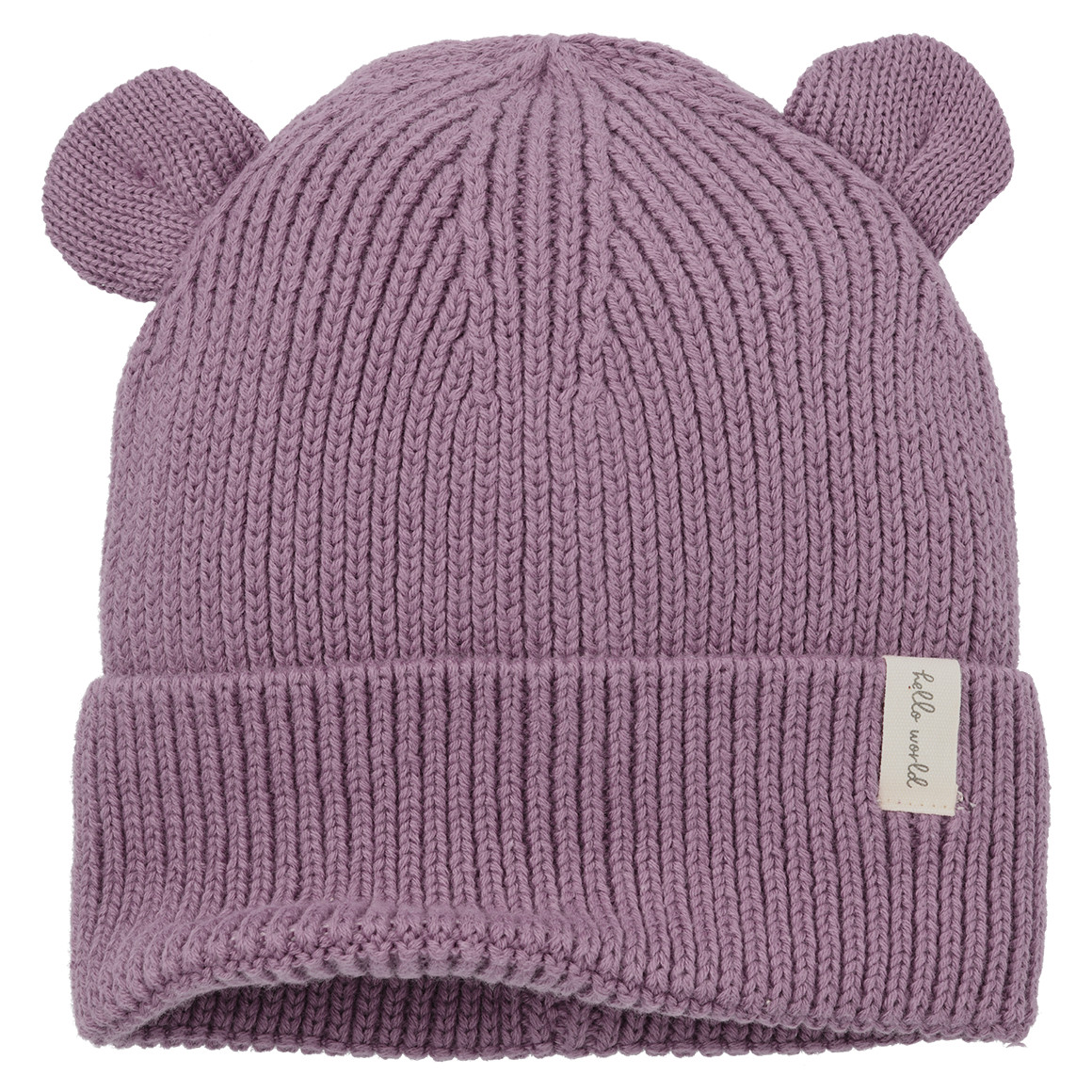 Baby Strickmütze mit Öhrchen von Topomini