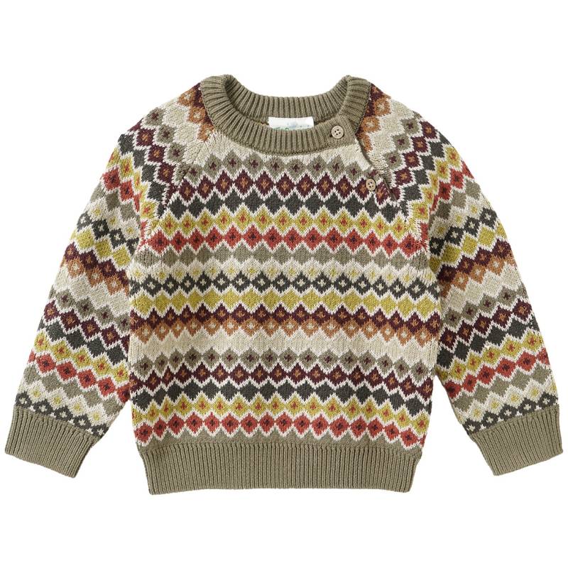 Baby Strickpullover aus Bio-Baumwolle von Topomini