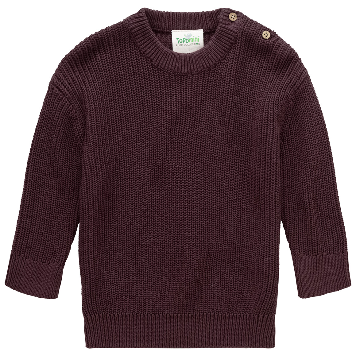 Baby Strickpullover aus Bio-Baumwolle von Topomini