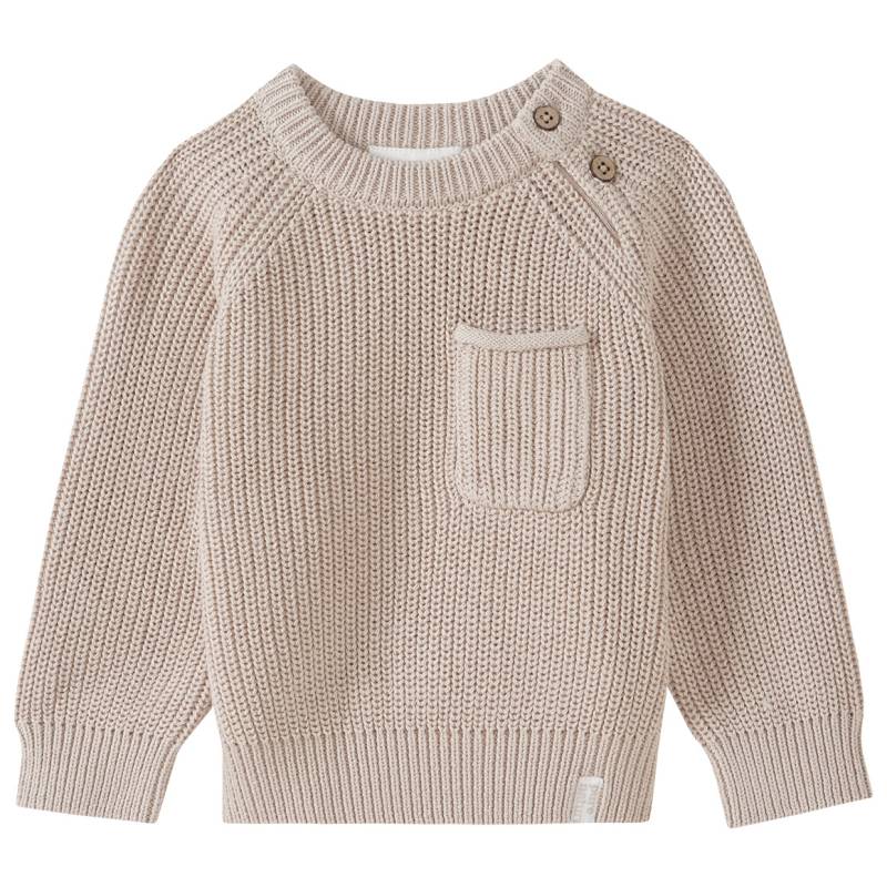 Baby Strickpullover mit Raglanärmeln Baby Strickpullover mit Raglanärmeln von Topomini