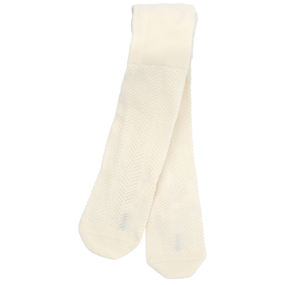 Baby Strumpfhose mit Ajour-Muster von Topomini