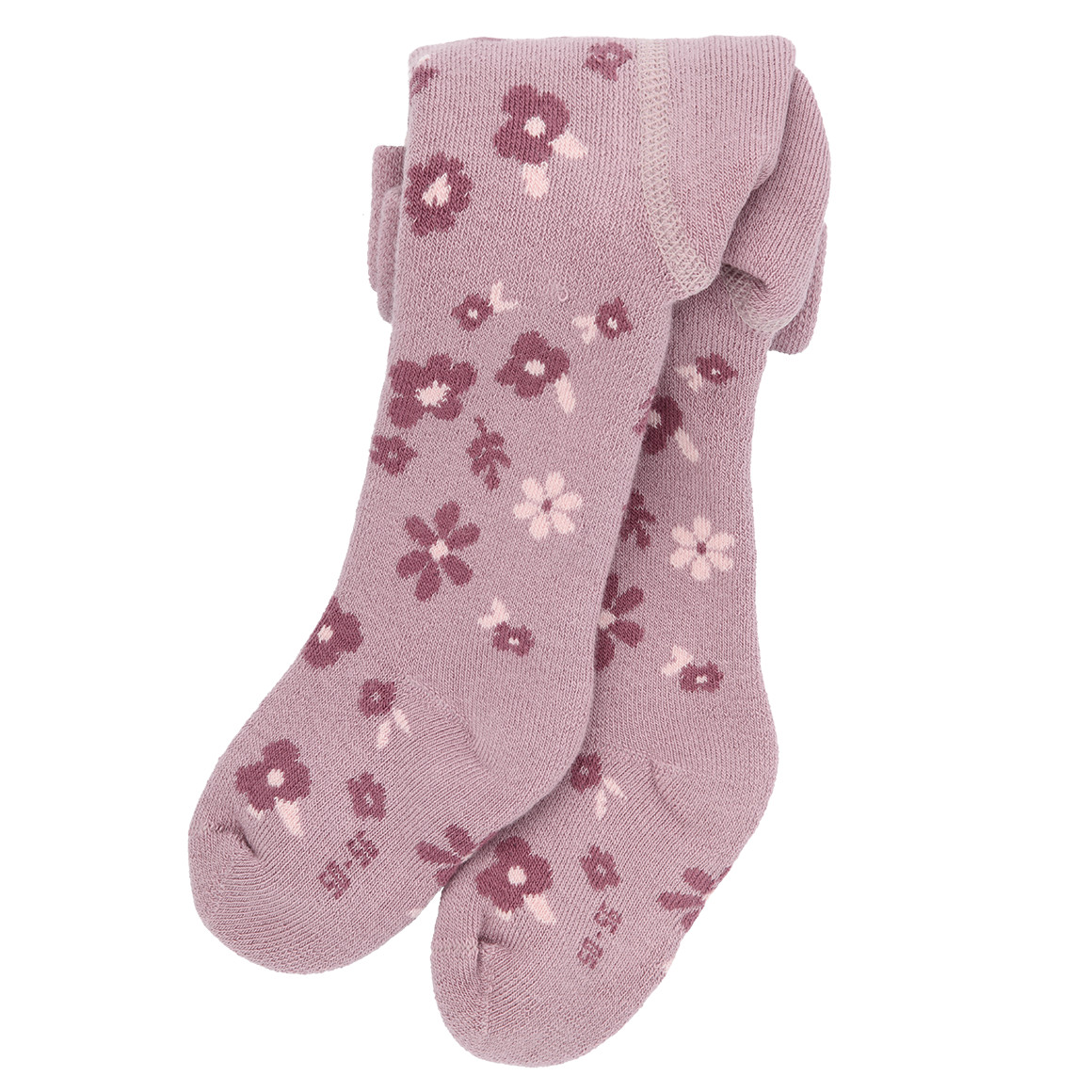 Baby Strumpfhose mit Blumen-Allover von Topomini