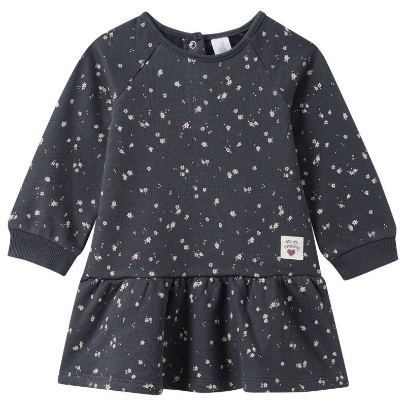 Baby Sweat-Kleid mit Blumen-Print Baby Sweat-Kleid mit Blumen-Print von Topomini
