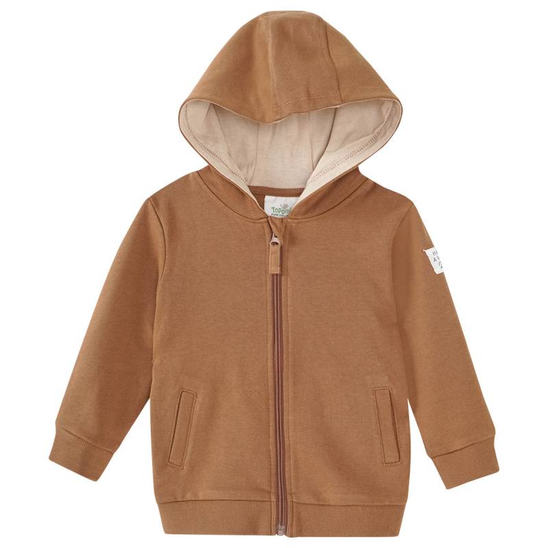 Baby Sweatjacke aus Bio-Baumwolle von Topomini
