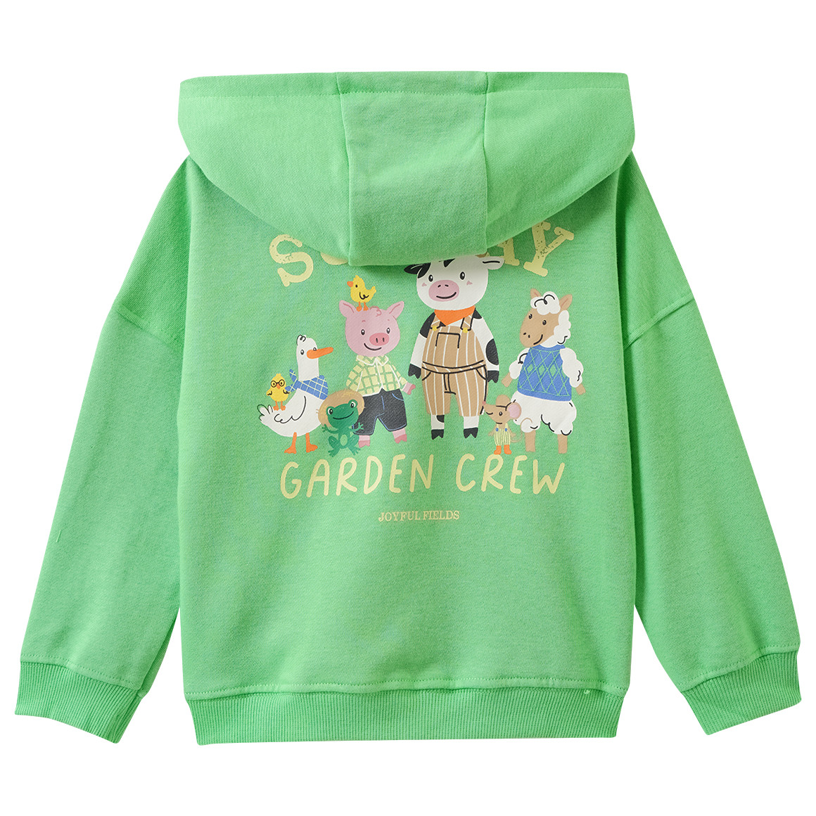 Baby Sweatjacke mit Bauernhof-Print Baby Sweatjacke mit Bauernhof-Print von Topomini