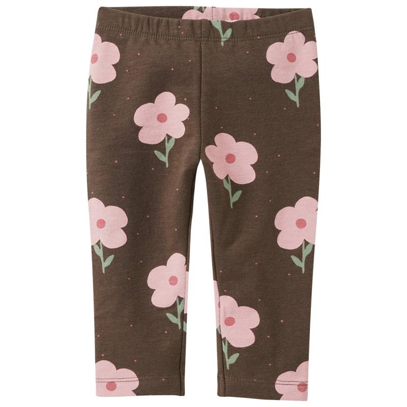 Baby Sweatleggings mit Blumen-Muster von Topomini