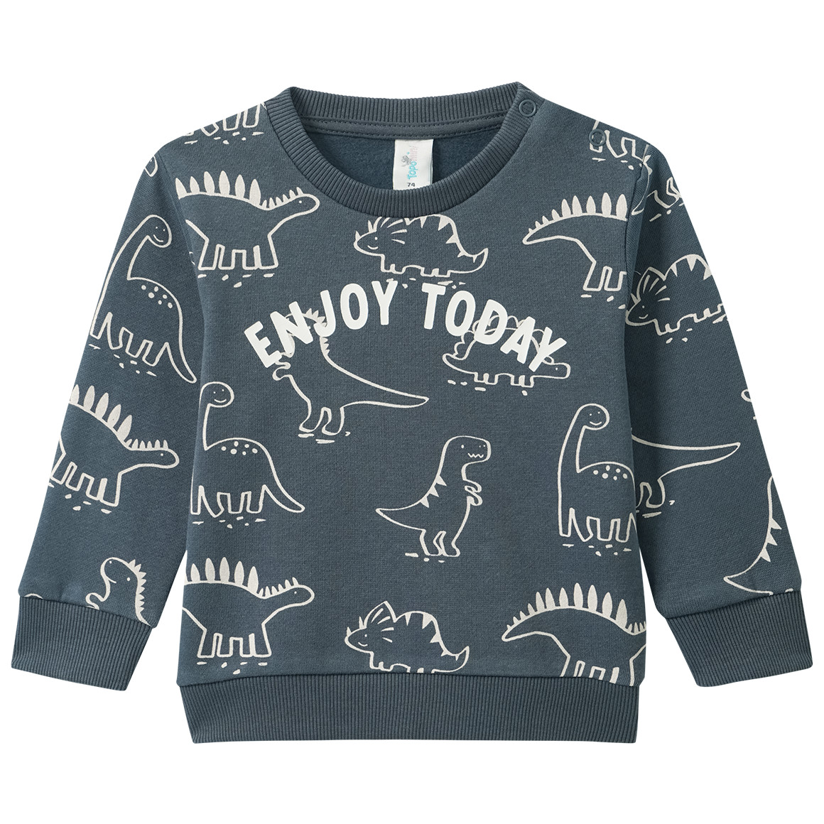 Baby Sweatshirt mit Allover-Print Baby Sweatshirt mit Allover-Print von Topomini