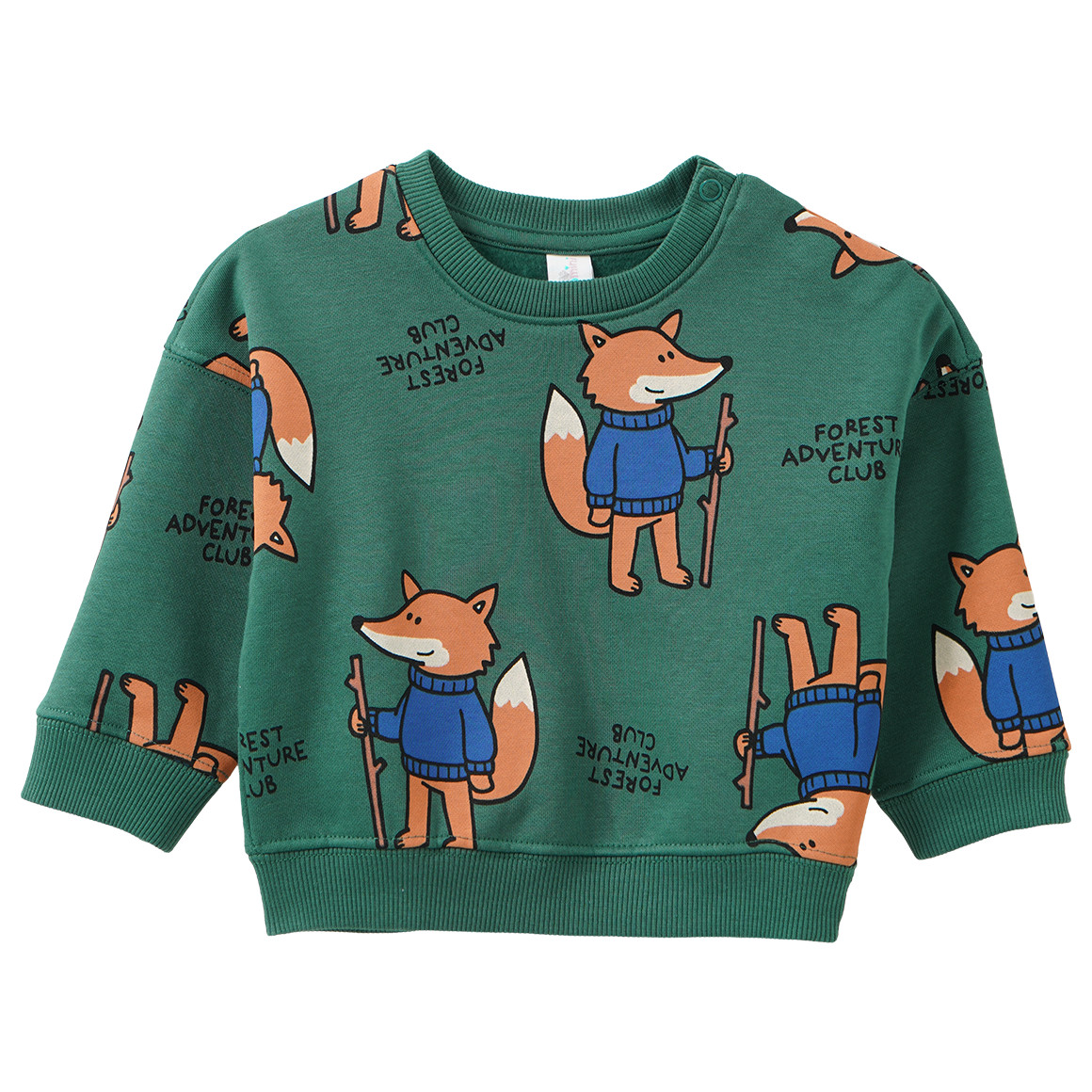 Baby Sweatshirt mit Allover-Print Baby Sweatshirt mit Allover-Print von Topomini