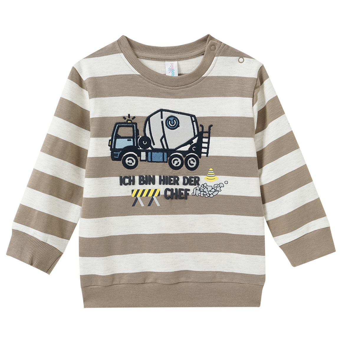 Baby Sweatshirt mit Bio-Baumwolle Baby Sweatshirt mit Bio-Baumwolle von Topomini