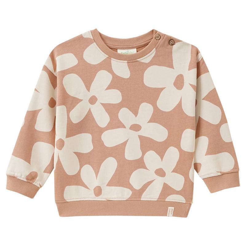 Baby Sweatshirt mit Blumen-Allover von Topomini
