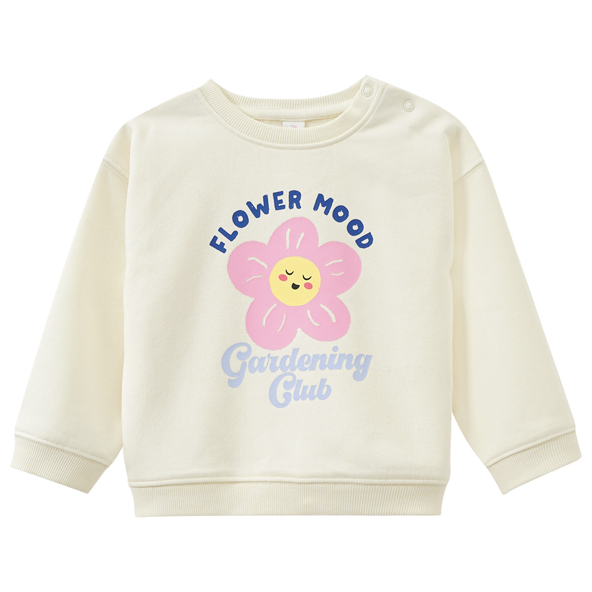 Baby Sweatshirt mit Blumen-Print von Topomini