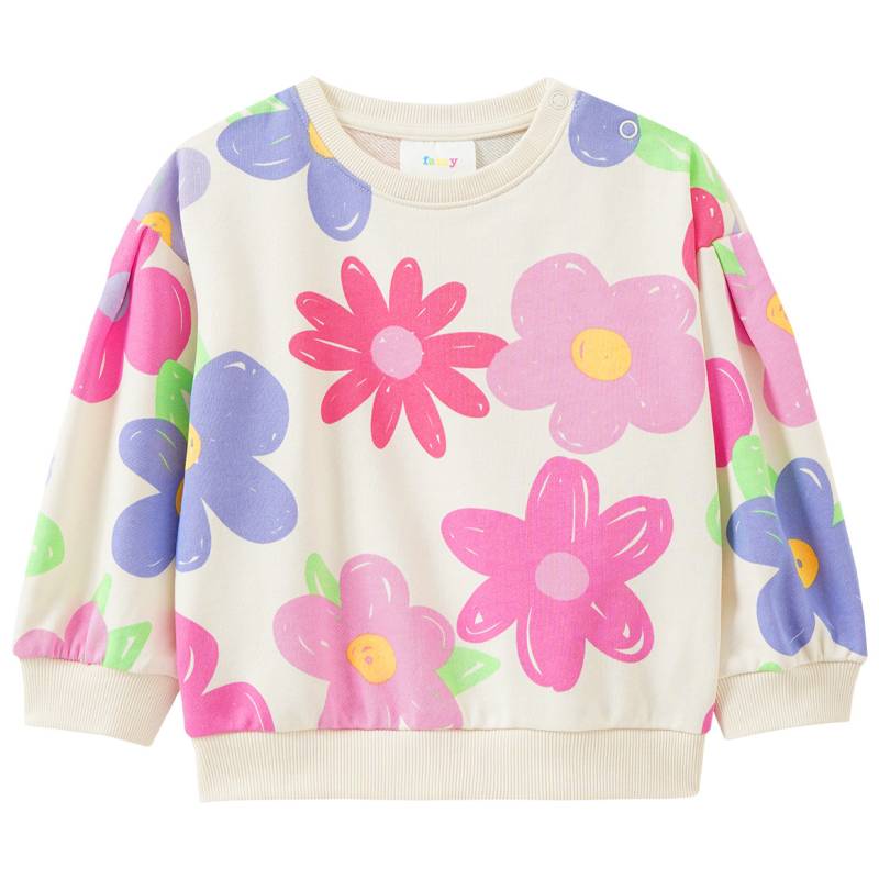 Baby Sweatshirt mit Blumen-Print Baby Sweatshirt mit Blumen-Print von Topomini