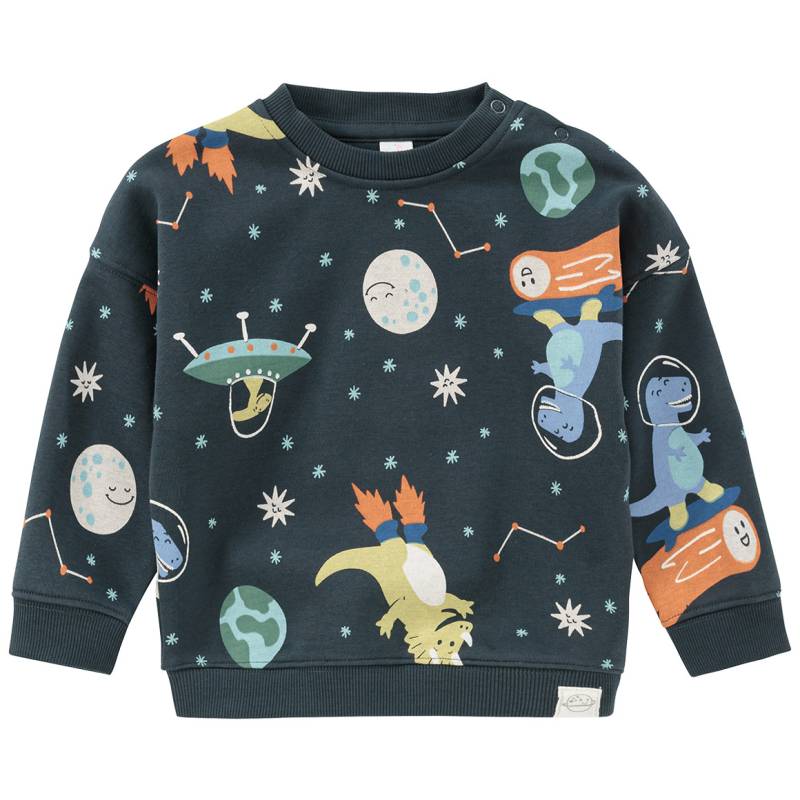 Baby Sweatshirt mit Dino-Allover Baby Sweatshirt mit Dino-Allover von Topomini