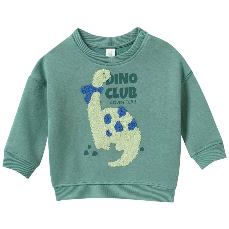 Baby Sweatshirt mit Dino-Applikation von Topomini