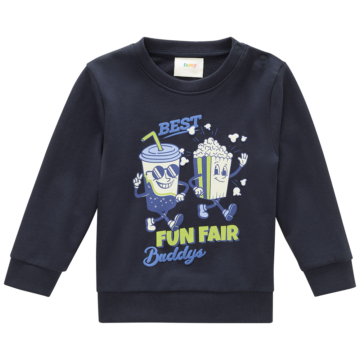 Baby Sweatshirt mit Print von Topomini
