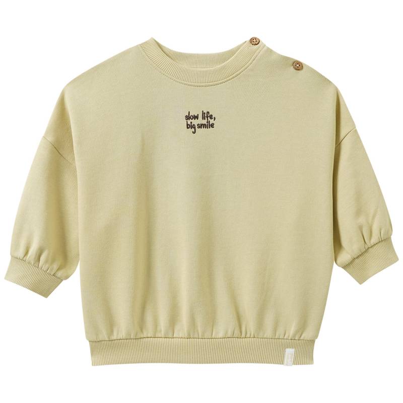 Baby Sweatshirt mit Schriftzug von Topomini
