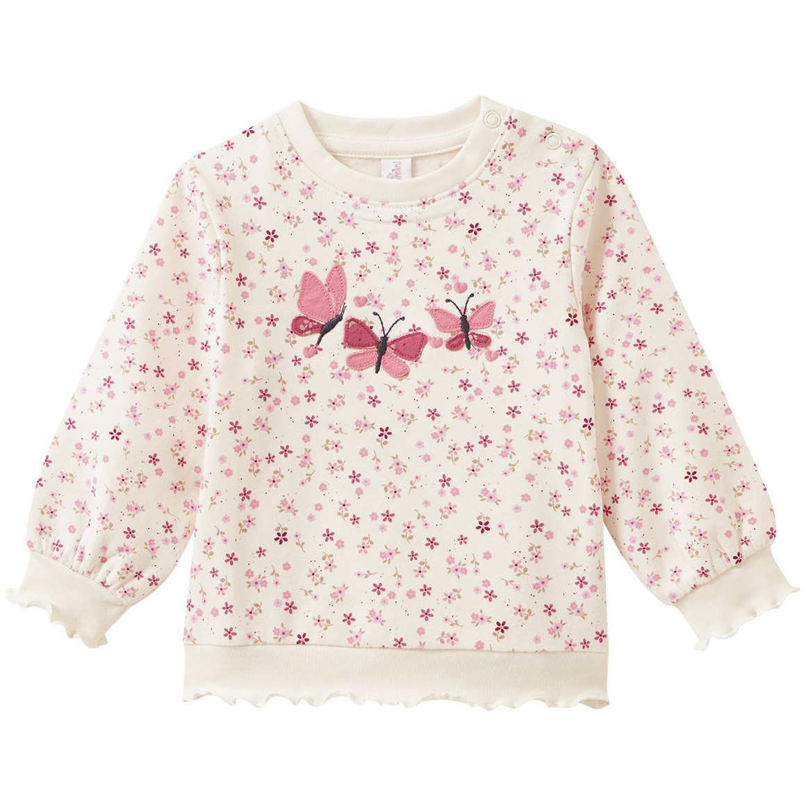 Baby Sweatshirt mit Stickerei von Topomini