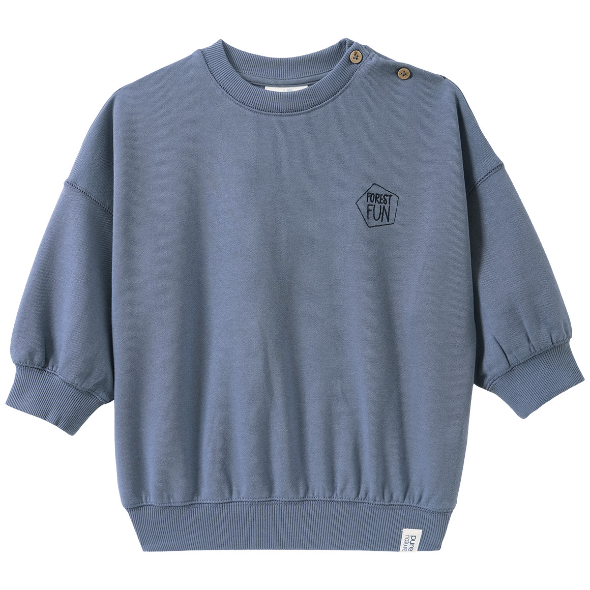 Baby Sweatshirt mit Stickerei von Topomini