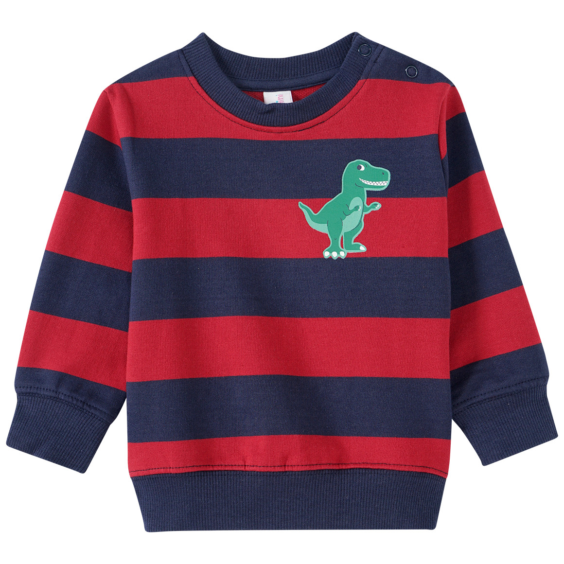 Baby Sweatshirt mit Streifen von Topomini