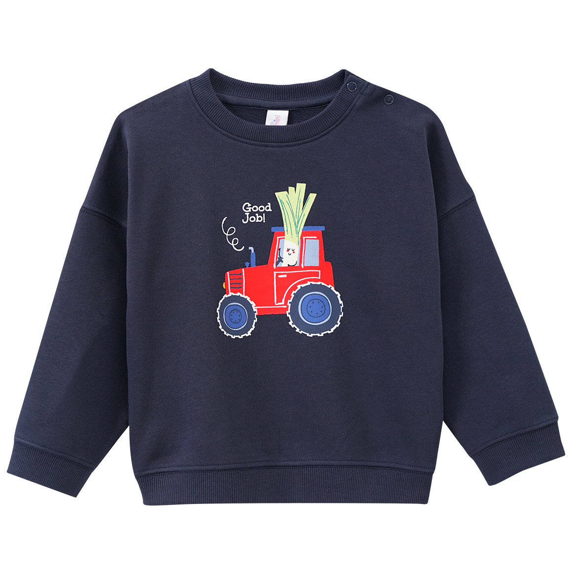 Baby Sweatshirt mit Traktor-Print von Topomini