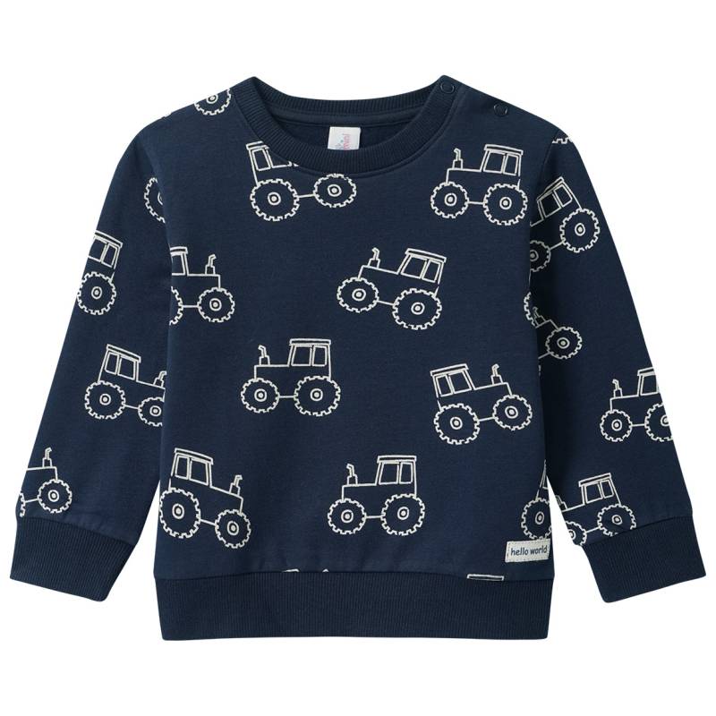 Baby Sweatshirt mit Trecker-Print Baby Sweatshirt mit Trecker-Print von Topomini