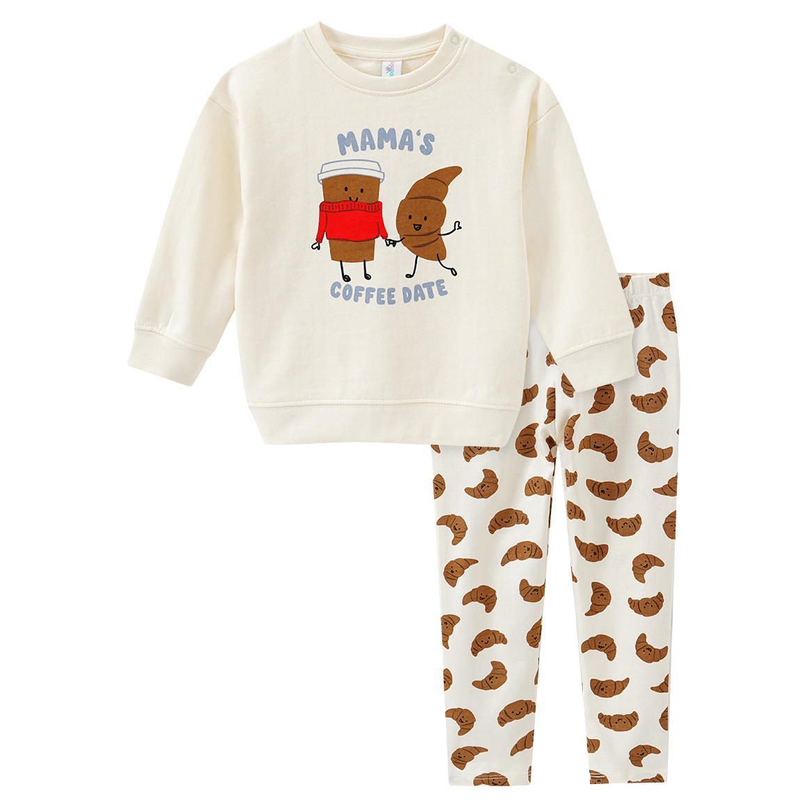 Baby Sweatshirt und Leggings im Set von Topomini