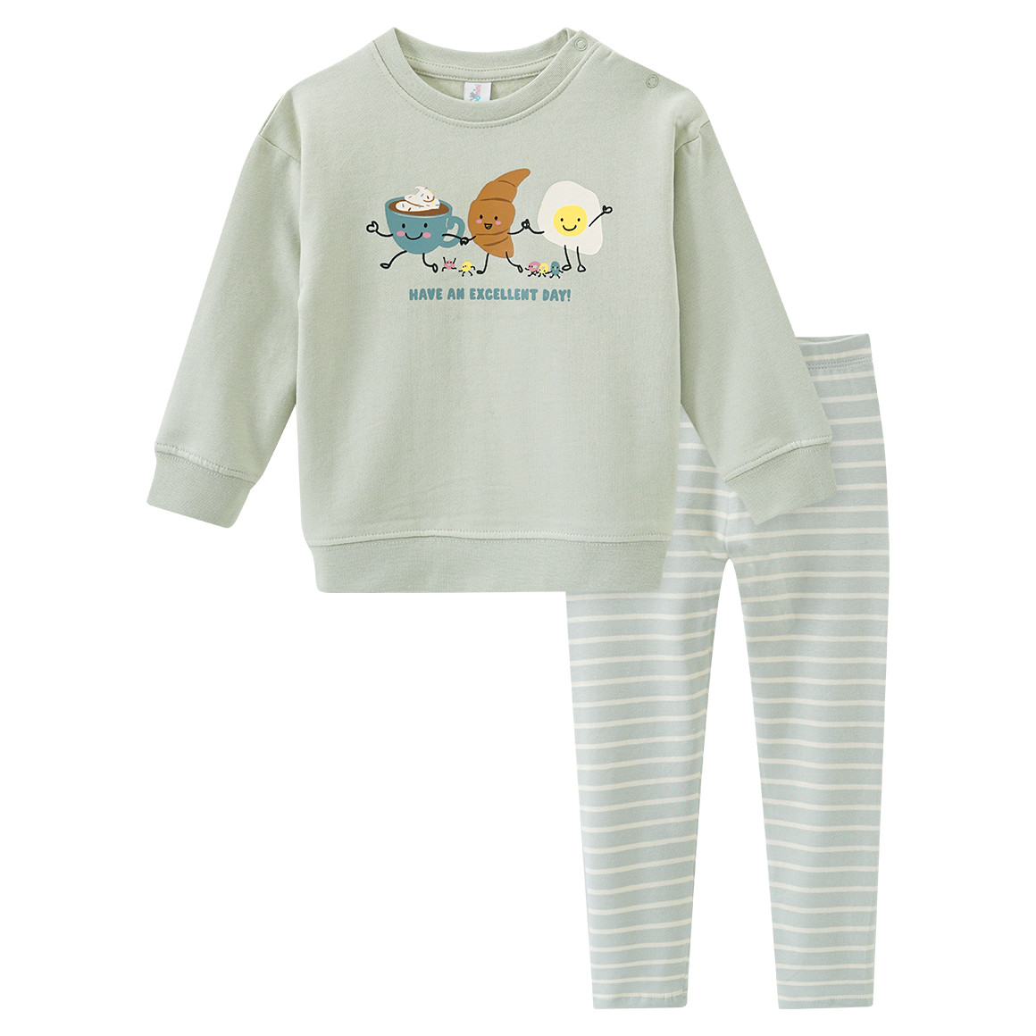Baby Sweatshirt und Leggings im Set von Topomini
