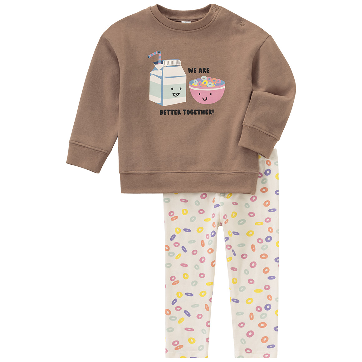 Baby Sweatshirt und Leggings im Set von Topomini