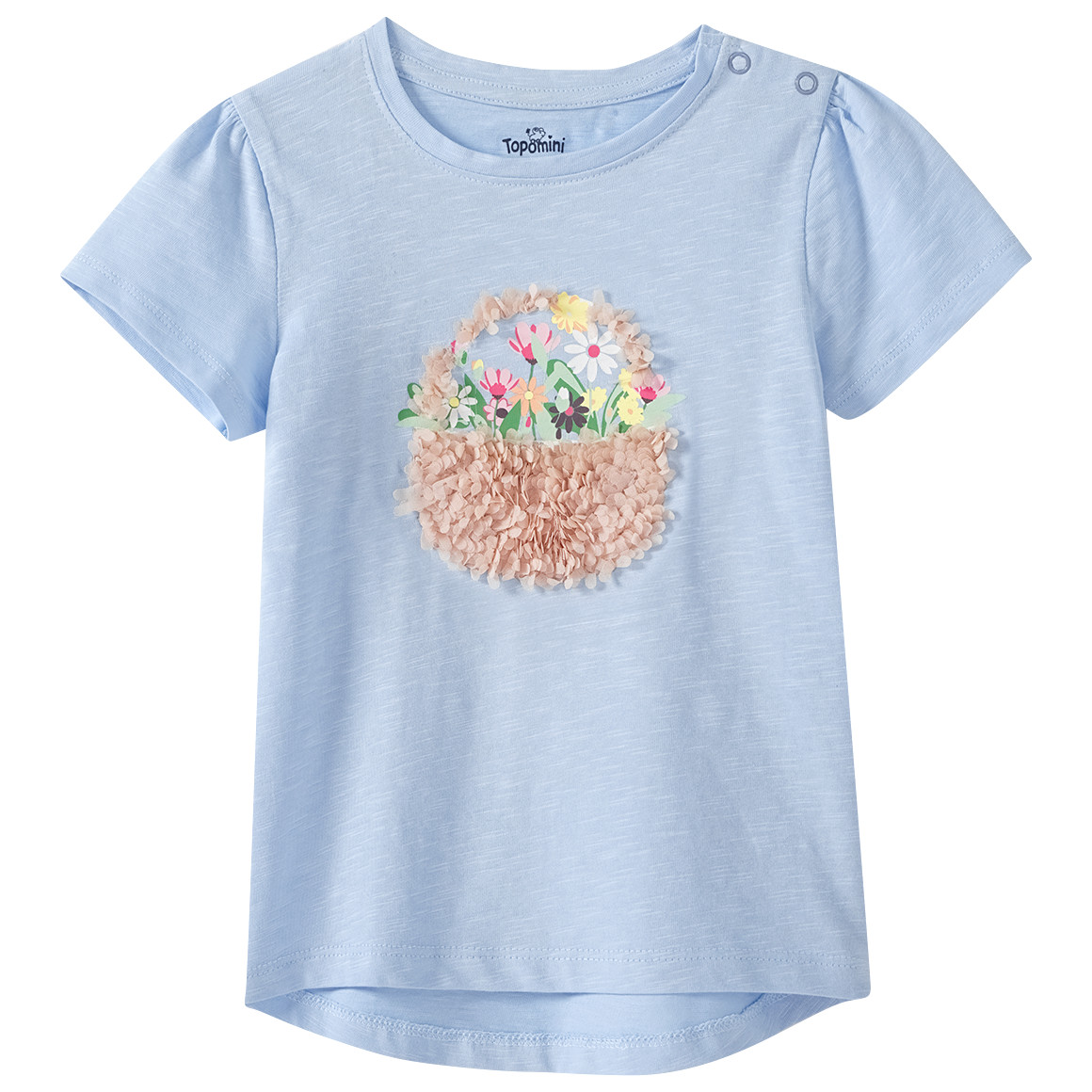 Baby T-Shirt aus Bio-Baumwolle von Topomini